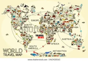 world tourism map 2026