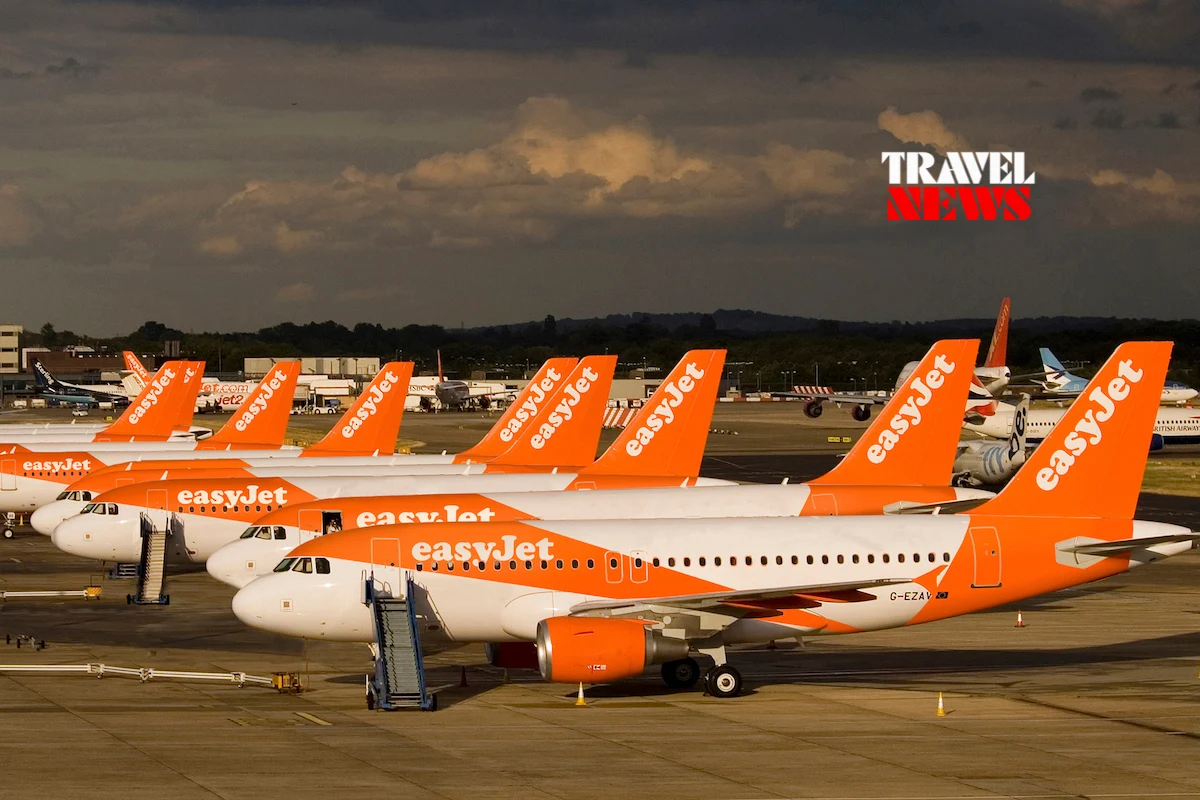 easyJet-ის თვითმფრინავი აეროპორტში - ახალი მარშრუტები 2027 წლის